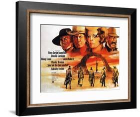 Once Upon a Time in the West, (AKA C'Era Una Volta Il West, Aka Spiel Mir Das Lied Vom Tod), 1968-null-Framed Art Print