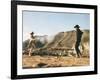 Once Upon a Time in the West by SergioLeone with Charles Bronson (1921 - 2003), Henry Fonda (1905 --null-Framed Photo