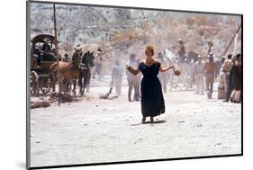 Once Upon a Time in the West by SergioLeone with Claudia Cardinale c, 1968 (photo)-null-Mounted Photo