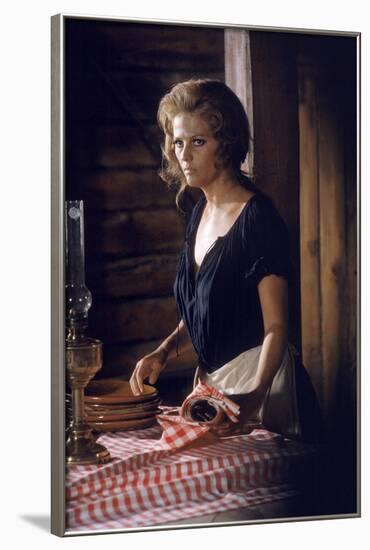 Once Upon a Time in the West by SergioLeone with Claudia Cardinale c, 1968 (photo)-null-Framed Photo