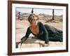 Once Upon a Time in the West by SergioLeone with Claudia Cardinale c, 1968 (photo)-null-Framed Photo