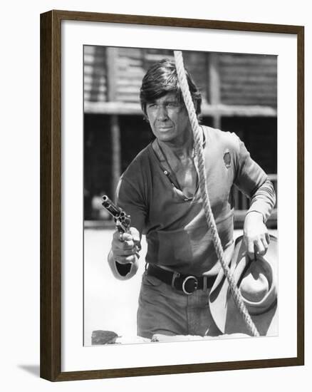 Once Upon a Time in the West, Charles Bronson, 1968-null-Framed Photo