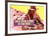 Once Upon a Time in the West, Charles Bronson, 1968-null-Framed Art Print