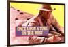 Once Upon a Time in the West, Charles Bronson, 1968-null-Framed Art Print