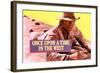 Once Upon a Time in the West, Charles Bronson, 1968-null-Framed Art Print