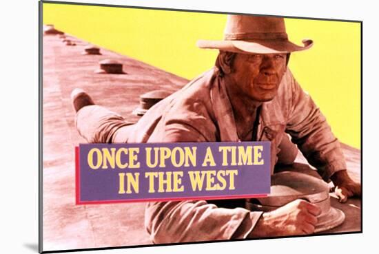 Once Upon a Time in the West, Charles Bronson, 1968-null-Mounted Art Print