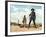 Once Upon A Time In The West, Charles Bronson, Henry Fonda, 1968-null-Framed Photo