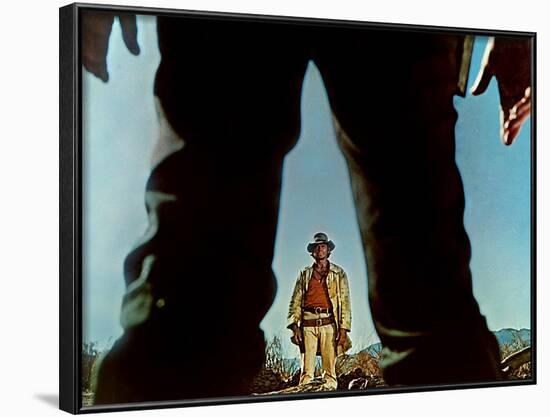 Once Upon A Time In The West, Charles Bronson, Henry Fonda, 1968-null-Framed Photo