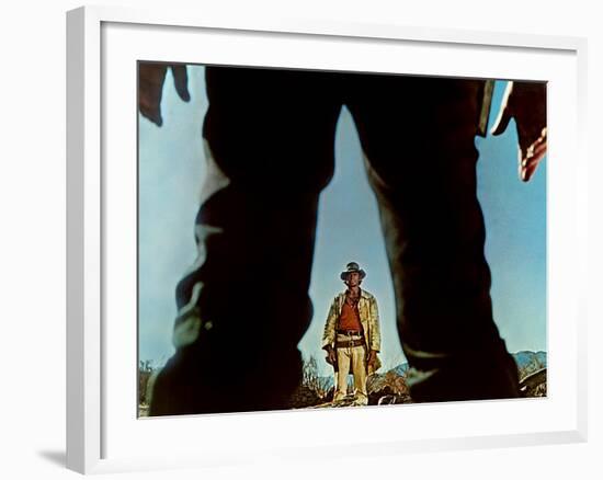 Once Upon A Time In The West, Charles Bronson, Henry Fonda, 1968-null-Framed Photo