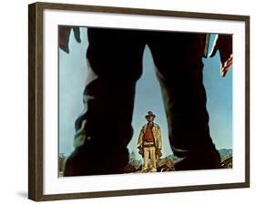 Once Upon A Time In The West, Charles Bronson, Henry Fonda, 1968-null-Framed Photo