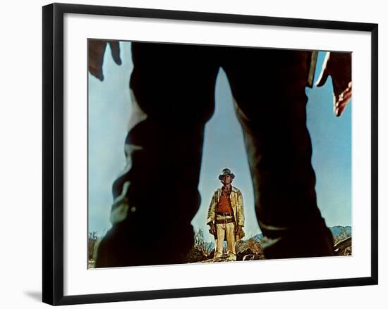 Once Upon A Time In The West, Charles Bronson, Henry Fonda, 1968-null-Framed Photo