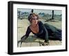 Once Upon A Time In The West, Claudia Cardinale, 1968-null-Framed Photo