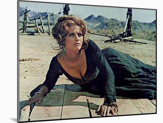 Once Upon A Time In The West, Claudia Cardinale, 1968-null-Mounted Photo