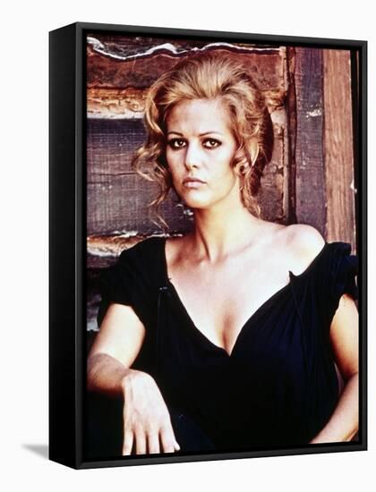 Once Upon a Time in the West, Claudia Cardinale, 1968-null-Framed Stretched Canvas