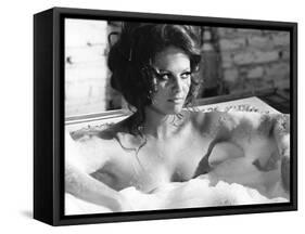 Once Upon a Time in the West, Claudia Cardinale, 1968-null-Framed Stretched Canvas