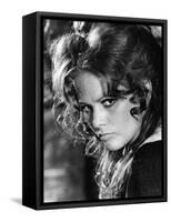 Once Upon a Time in the West, Claudia Cardinale, 1968-null-Framed Stretched Canvas