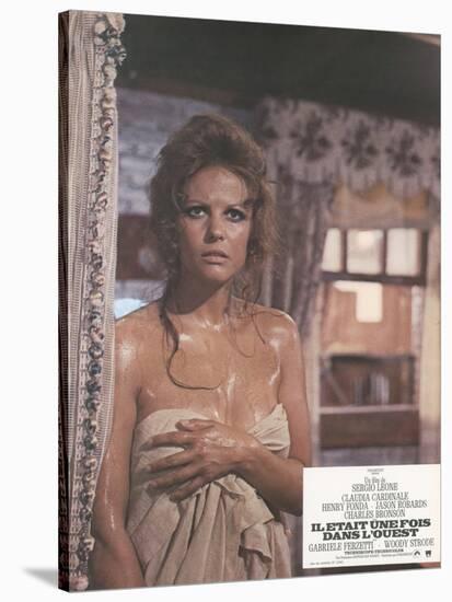 Once Upon a Time in the West, Claudia CArdinale, 1968-null-Stretched Canvas