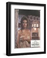 Once Upon a Time in the West, Claudia CArdinale, 1968-null-Framed Art Print