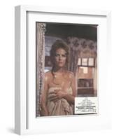 Once Upon a Time in the West, Claudia CArdinale, 1968-null-Framed Art Print