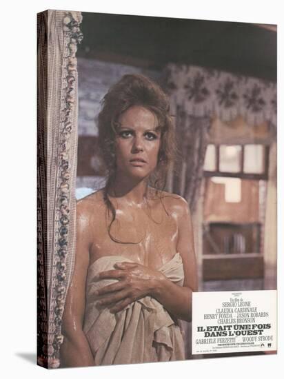 Once Upon a Time in the West, Claudia CArdinale, 1968-null-Stretched Canvas