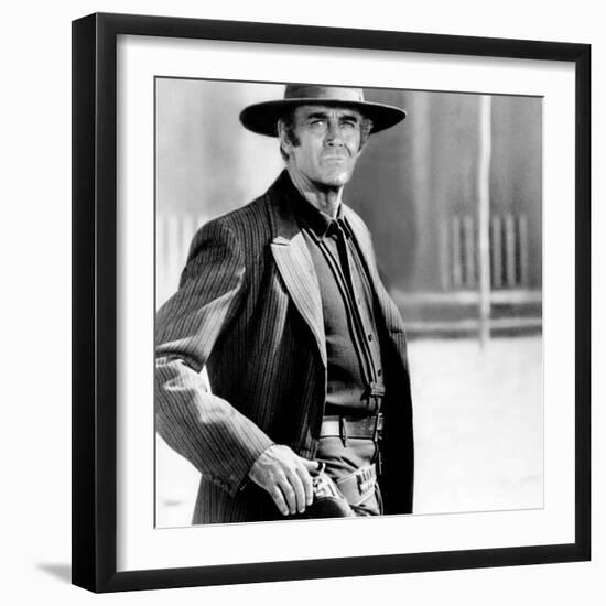 Once Upon a Time in the West, Henry Fonda, 1968-null-Framed Photo