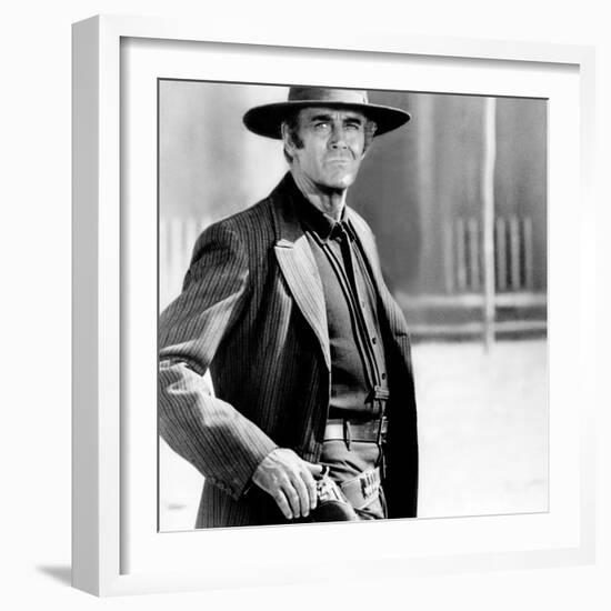 Once Upon a Time in the West, Henry Fonda, 1968-null-Framed Photo