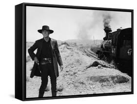 Once Upon a Time in the West, Henry Fonda, 1968-null-Framed Stretched Canvas