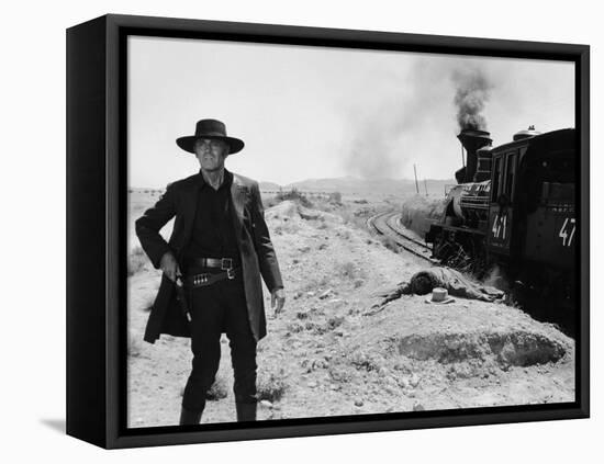 Once Upon a Time in the West, Henry Fonda, 1968-null-Framed Stretched Canvas