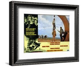 Once Upon a Time in the West, Henry Fonda, 1968-null-Framed Art Print