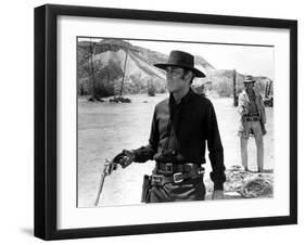 Once Upon a Time in the West, Henry Fonda, Charles Bronson, 1968-null-Framed Photo