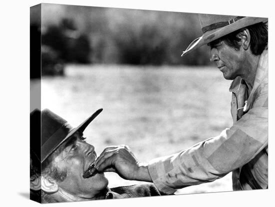 Once Upon a Time in the West, Henry Fonda, Charles Bronson, 1968-null-Stretched Canvas