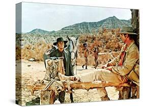 Once Upon A Time In The West, Henry Fonda, Charles Bronson, 1969-null-Stretched Canvas