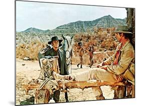 Once Upon A Time In The West, Henry Fonda, Charles Bronson, 1969-null-Mounted Photo