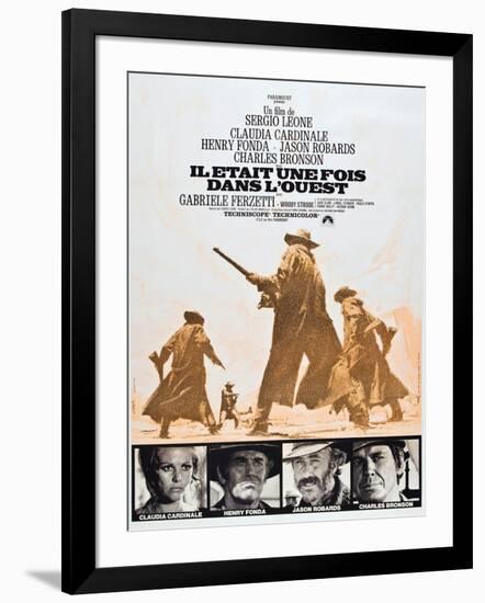 Once Upon a Time in the West-null-Framed Art Print