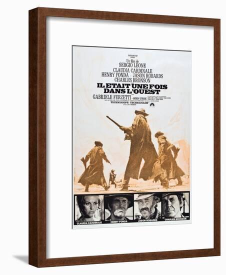 Once Upon a Time in the West-null-Framed Art Print