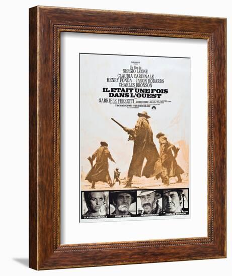 Once Upon a Time in the West-null-Framed Art Print