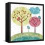 Once Upon a Time Trees-Bee Sturgis-Framed Stretched Canvas