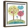 Once Upon a Time Trees-Bee Sturgis-Framed Art Print