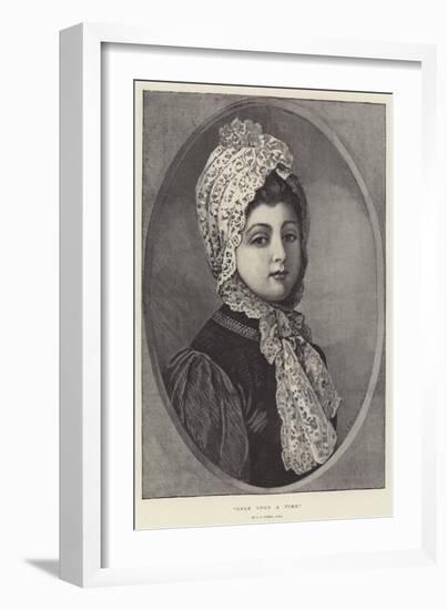 Once Upon a Time-George Adolphus Storey-Framed Giclee Print