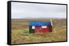 Once Used as Temporary Summer Accommodation by Farmers While Grazing their Livestock on Common Land-Lee Frost-Framed Stretched Canvas