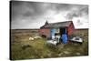 Once Used as Temporary Summer Accommodation by Farmers While Grazing their Livestock on Common Land-Lee Frost-Stretched Canvas