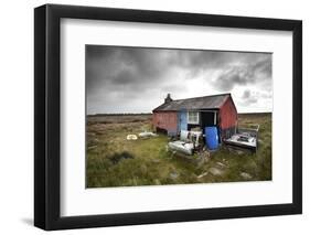 Once Used as Temporary Summer Accommodation by Farmers While Grazing their Livestock on Common Land-Lee Frost-Framed Photographic Print