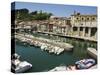 Ondarroa Harbour, Basque Country, Euskadi, Spain-Christian Kober-Stretched Canvas