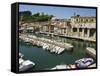 Ondarroa Harbour, Basque Country, Euskadi, Spain-Christian Kober-Framed Stretched Canvas