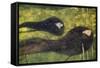 Ondine-Gustav Klimt-Framed Stretched Canvas