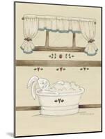 One Bunny in Tub-Debbie McMaster-Mounted Giclee Print