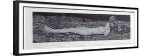 One Corpse, from the Cycle 'Death and the Maiden'-August Bromse-Framed Giclee Print