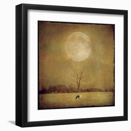 One Cow-Dawne Polis-Framed Art Print