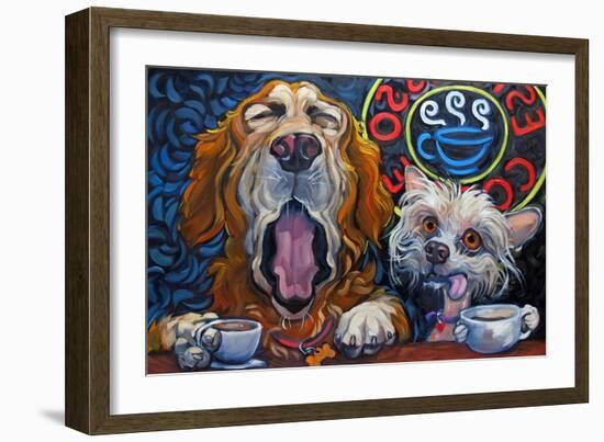 One Cup Shy-Connie R. Townsend-Framed Premium Giclee Print