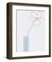 One Daisy Flower in vase-Takashi Sakai-Framed Art Print